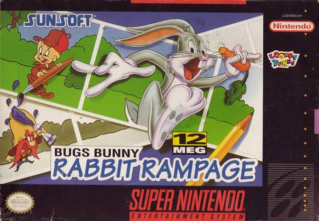 Bugs Bunny Rabbit Rampage - SNES (Pre-owned)