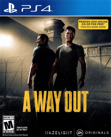 A Way Out - PS4 (Pre-owned)