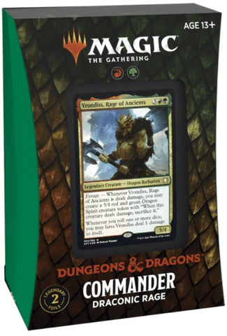 MTG: Dungeons & Dragons: Adventures in the Forgotten Realms Commander Deck - Draconic Rage