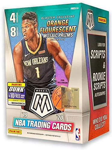 2019-20 Panini Mosaic Basketball Blaster Box