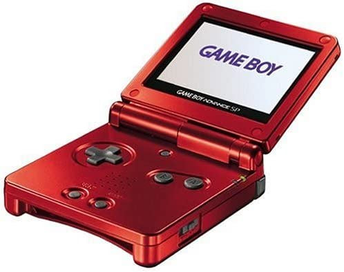 Gameboy Advance SP System Console Flame Red - GBA