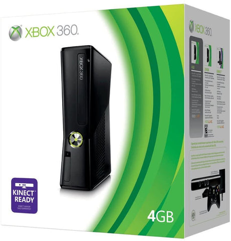 Xbox 360 Slim 4GB System Console in Box