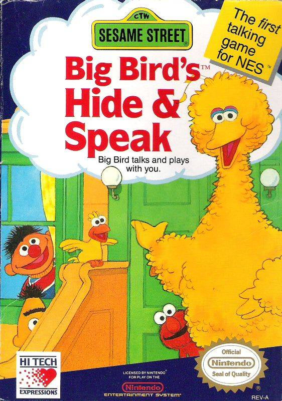 Sesame Street: Big Bird's Hide & Speak - NES (Pre-owned)