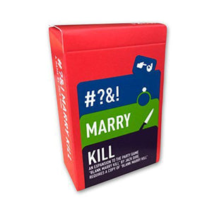 Blank Marry Kill: #?&! Marry Kill (Rated-R) Expansion