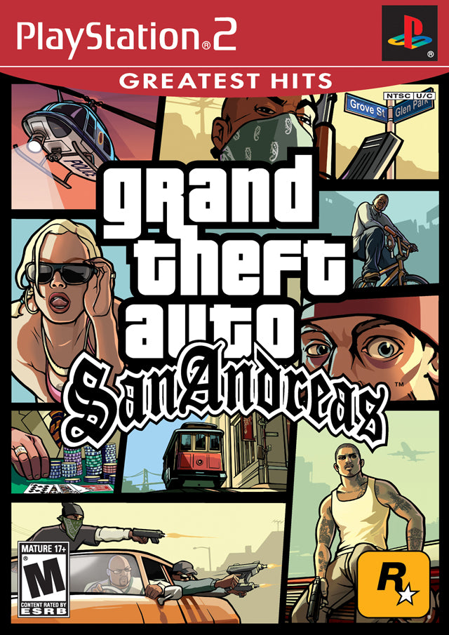 Grand Theft Auto San Andreas - PS2 (Pre-owned)