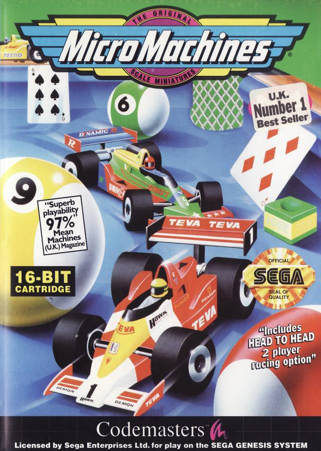 Micro Machines - Genesis (Pre-owned)