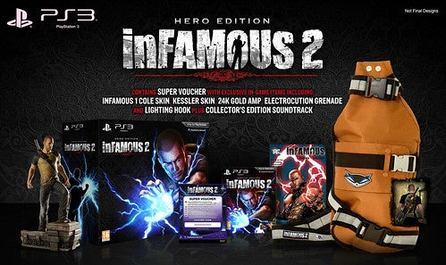 Infamous 2 Hero Edition - PS3 (Pre-owned)