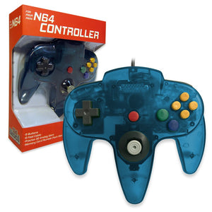 N64 Old Skool Wired Controller Nintendo 64 (Turquoise)