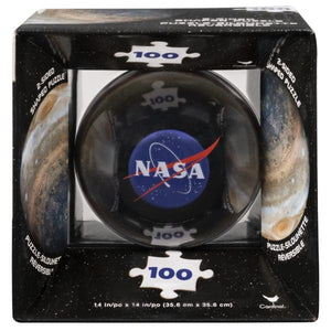 100-Piece NASA Double-Sided Jigsaw Puzzle Jupiter with Foil Effect