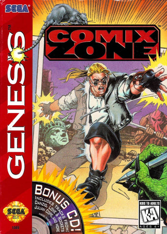 Comix Zone - Genesis (Pre-owned)