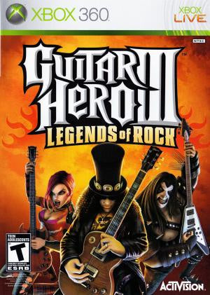 Guitar Hero III: Legends of Rock - Xbox 360 (Pre-owned)