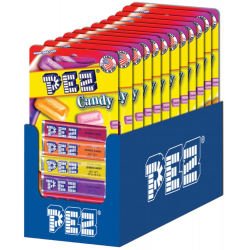Pez- Candy Refill 6-Pack (Cherry/Grape/Raspberry)