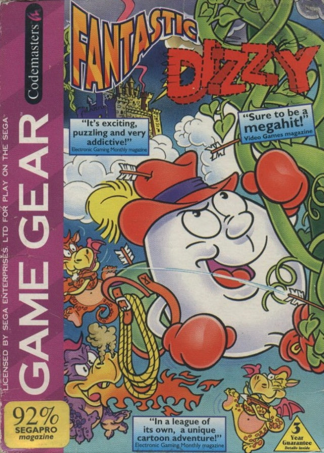 Fantastic Dizzy - Game Gear (Pre-owned)