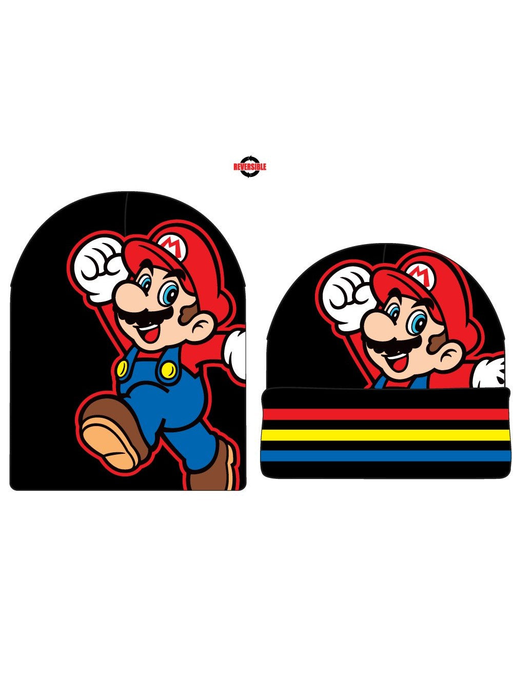 SUPER MARIO BROS - MARIO - Rev Slouch Knit Cap