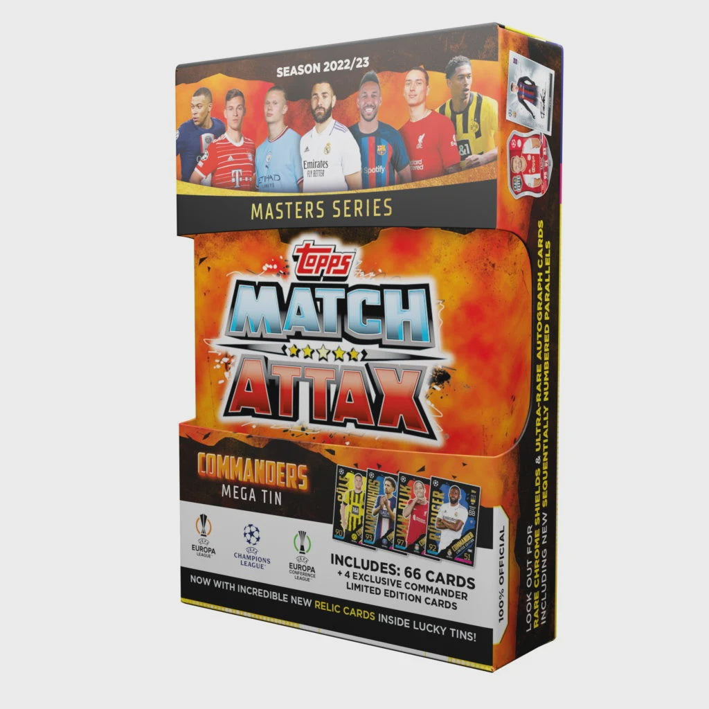 2022-23 Topps Match Attax Masters Series - Mega Tin - Commanders