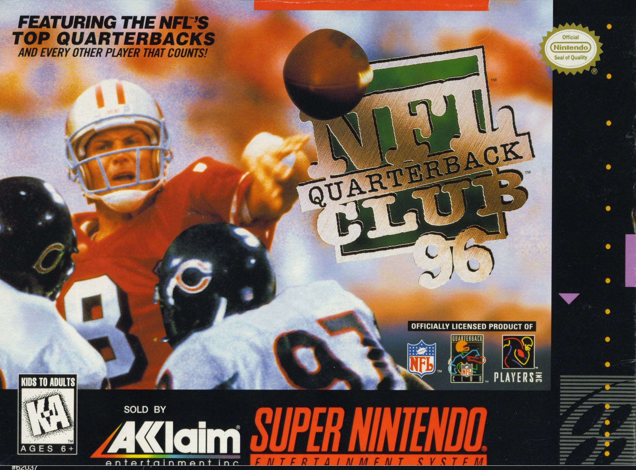 NFL Quarterback Club 96 - SNES (Pre-owned)