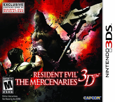 Resident Evil: The Mercenaries 3D - 3DS (Pre-owned)