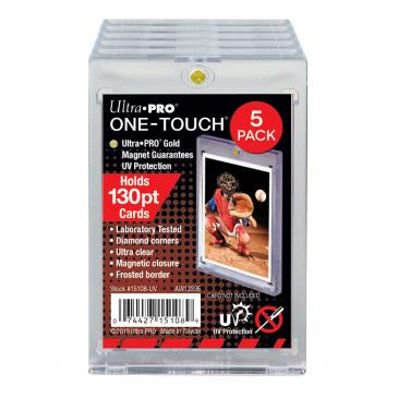 Ultra Pro - 130PT UV ONE-TOUCH Magnetic Holder (5 Count Retail Pack)