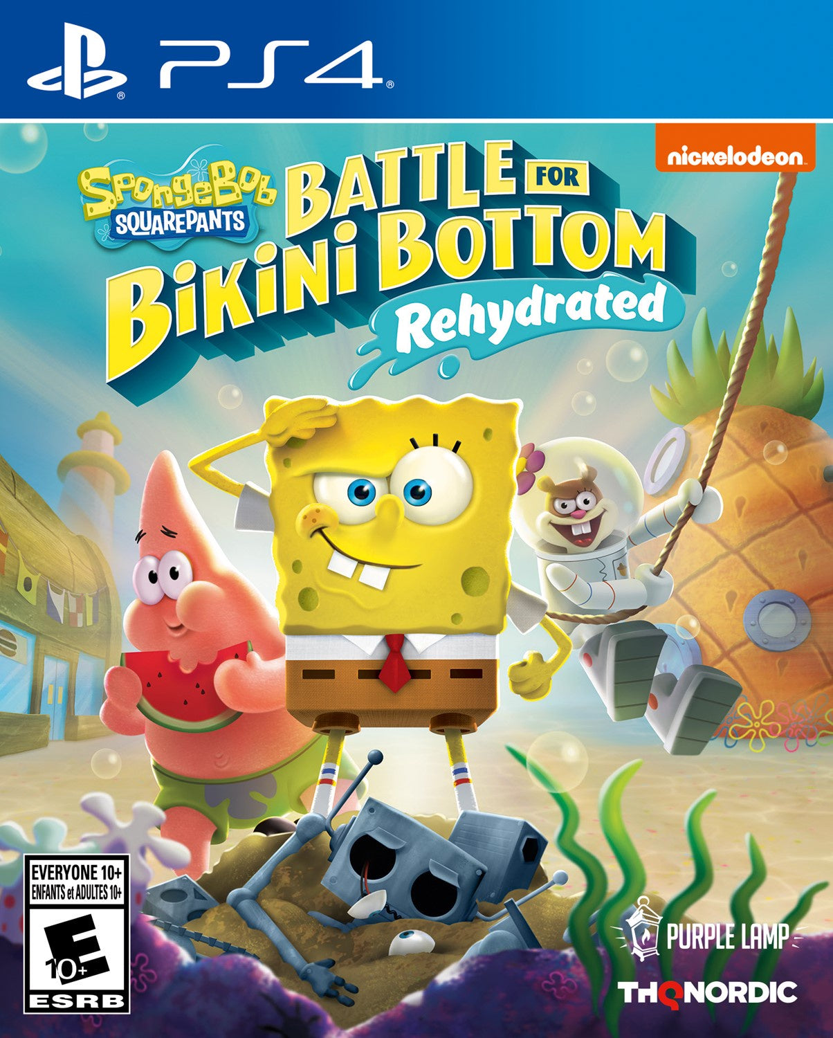 SpongeBob SquarePants Battle for Bikini Bottom: Rehydrated - PS4