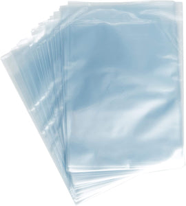 Magazine Bags Crystal Clear 2-mil Polypropylene 8-3/4" X 11-1/8" with 1-1/2" Flap Poly Pro Bag (1 Sheet)