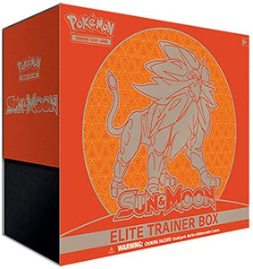 Pokemon Sun and Moon Elite Trainer Box - Solgaleo