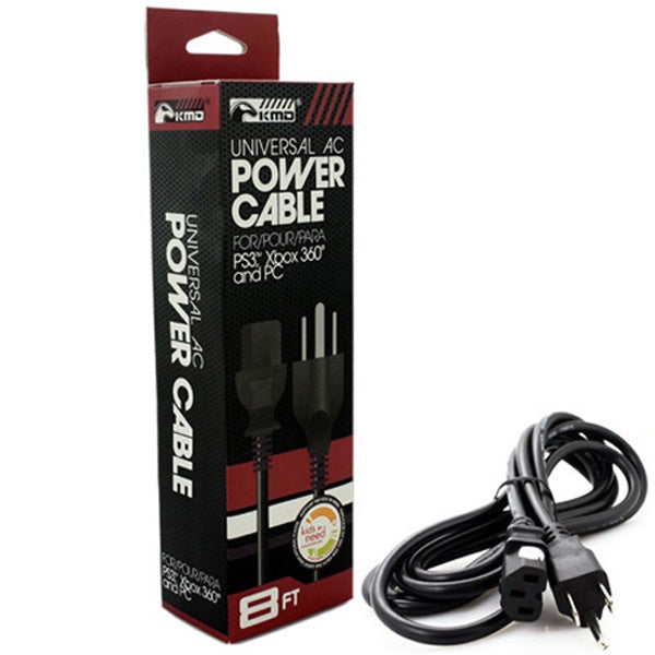 PS3/XBOX 360/PC POWER CORD [KMD] AC ADAPTER