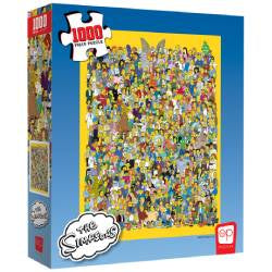 The Simpsons - "Cast of Thousands" Puzzle (1000 Pieces)
