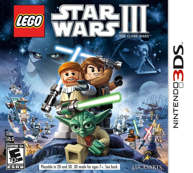 LEGO Star Wars III: The Clone Wars - 3DS (Pre-owned)
