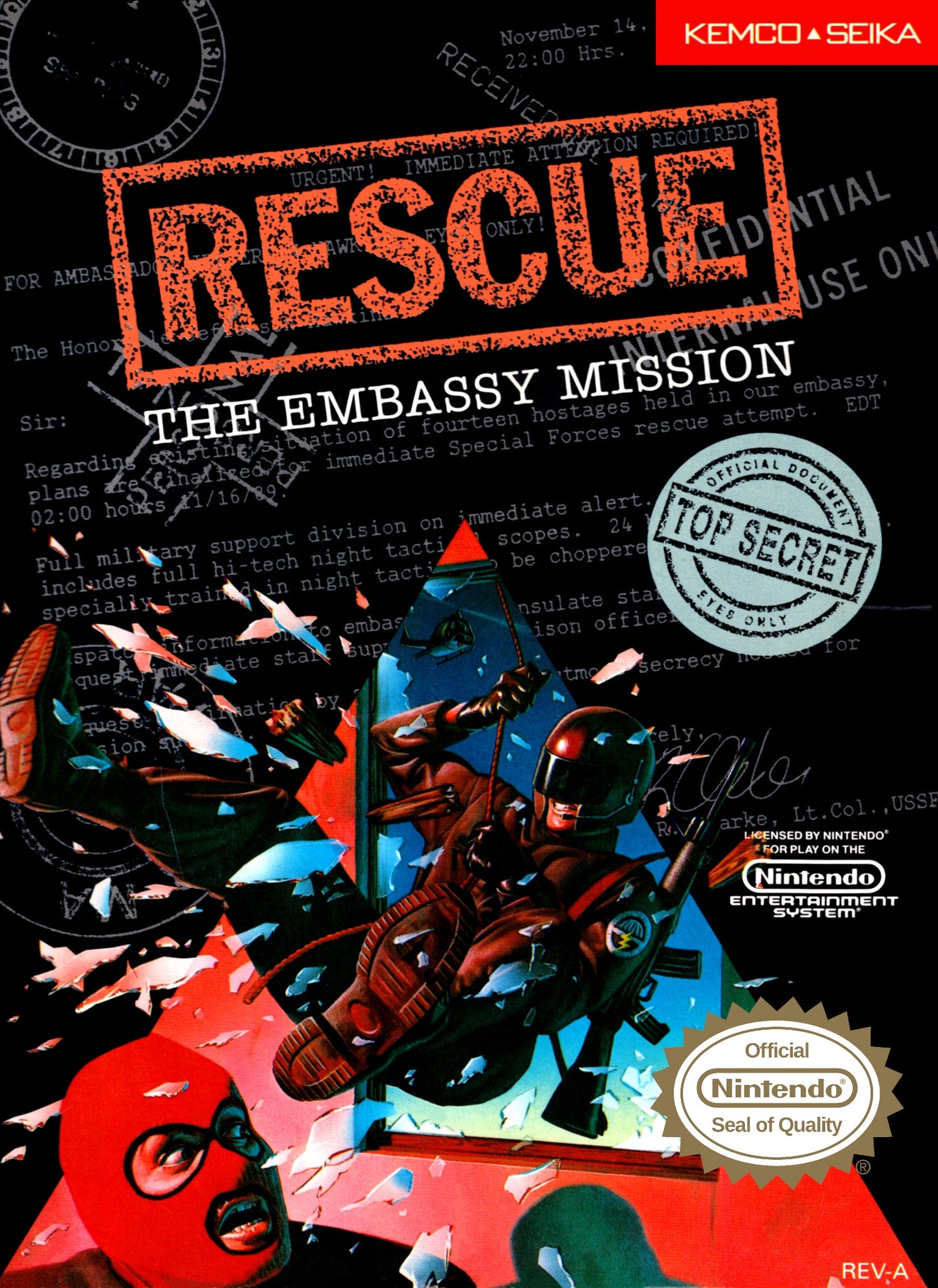 Rescue the Embassy Mission - NES (Pre-owned)