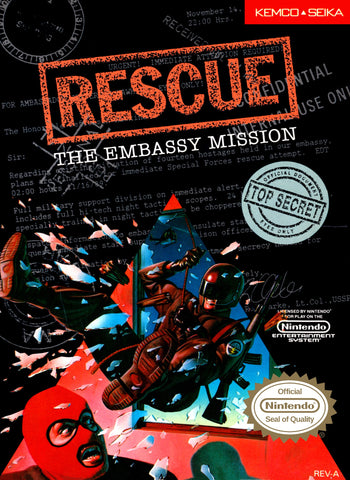 Rescue the Embassy Mission - NES (Pre-owned)