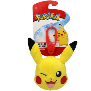 Pokémon Clip-On Plush - Pikachu #2 Head