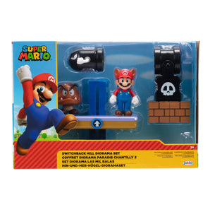 Super Mario - Switchback Hill Diorama Set [Jakks Pacific]