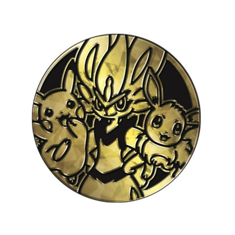 Pokemon Battle Academy 2022 Jumbo Coin (Pikachu / Cinderace / Eevee)