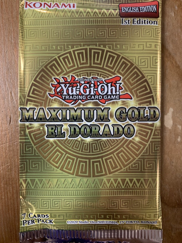 Yu-Gi-Oh! Maximum Gold El Dorado Loose Pack