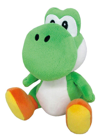 Super Mario All Star Green Yoshi 8″ Plush [Little Buddy]