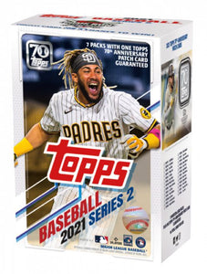 2021 Topps Series 2 Baseball Trading Cards Blaster Box