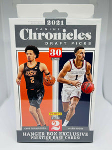 2021 Panini Chronicles Draft Picks Collegiate Basketball Hanger Box
