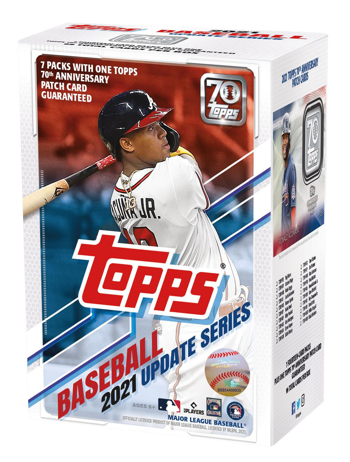 2021 Topps MLB Baseball Update Series Blaster Box