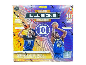 2020-21 Panini Illusions NBA Basketball Mega Box (10 Packs Per Box)