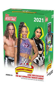 2021 Topps WWE Heritage Blaster Box