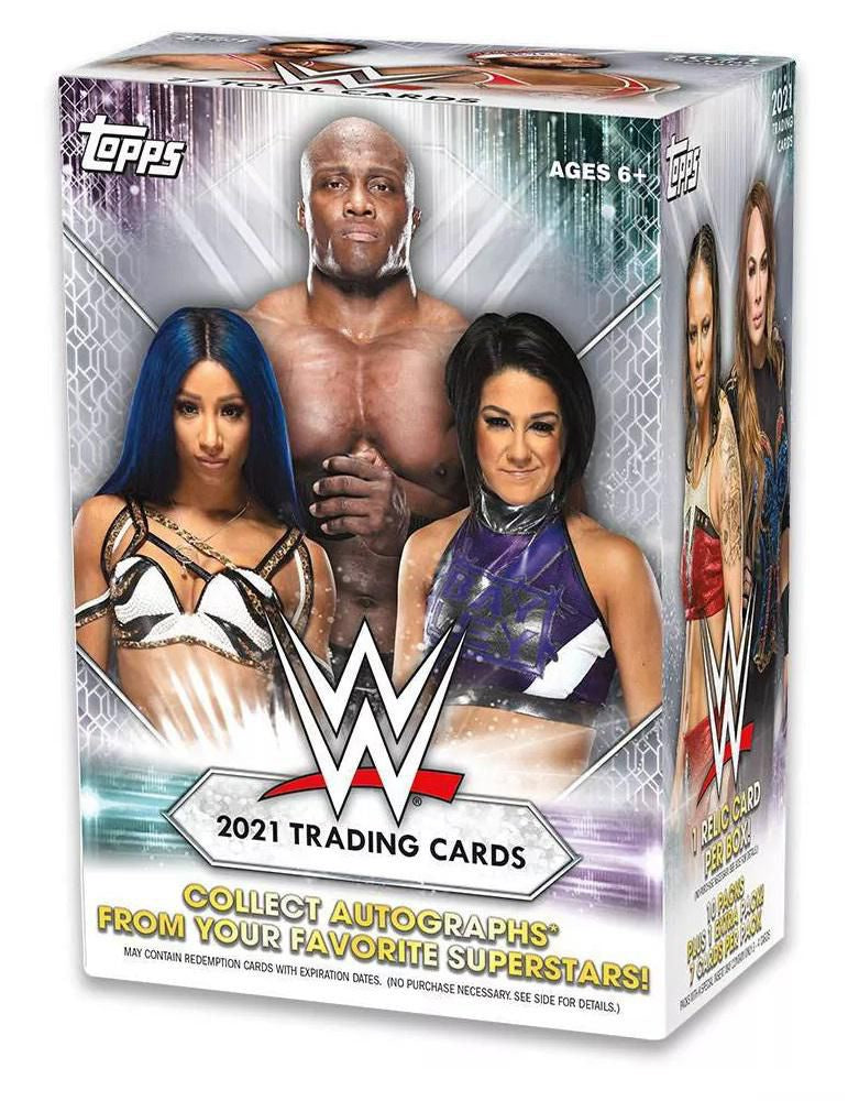 2021 Topps WWE Wrestling Trading Card Blaster Box