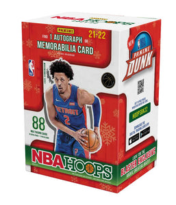 2021-22 Panini NBA Hoops Basketball Holiday Winter Blaster Box (11 Packs, 8 Cards a Pack)