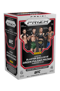 2022 Panini Prizm UFC 6-Pack Blaster Box (Green Pulsar Prizms)