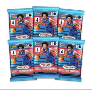 2021-22 Panini Prizm Basketball Blaster Pack (1 Single Pack, 4 Cards per Pack)