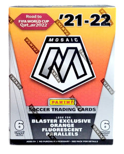 2021-22 Panini Mosaic Road to World Cup Soccer Blaster Box