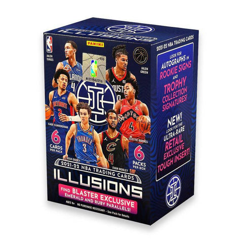 2021-22 Panini Illusions Basketball Blaster Box