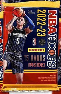 2022-23 Panini NBA Hoops Basketball Blaster Pack (15 Cards a Pack)