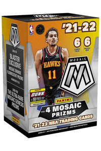 2021-22 Panini Mosaic NBA Basketball Trading Cards Blaster Box