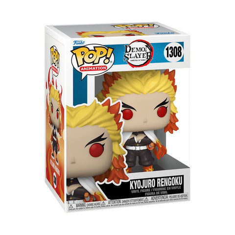 Funko POP! Animation: Demon Slayer - Kyojuro Rengoku #1308 Vinyl Figure