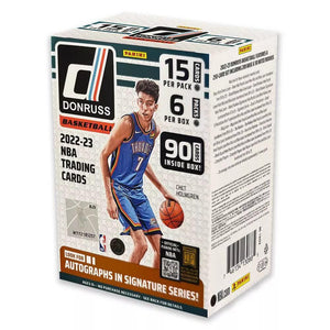 2022-23 Panini Donruss Basketball Blaster Box (6 Packs, 15 Cards a Pack)